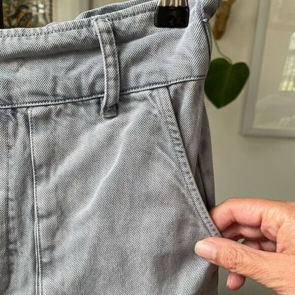 YFB Young Fabulous & Broke Wide Leg Crop Jeans Pants S - Picture 4 of 8